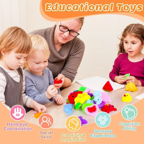 120 Pack Squishy Toys {4}