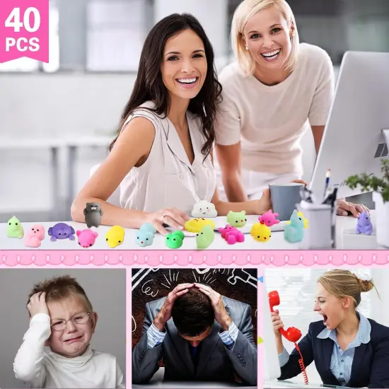 40 Pack Squishy Toys for Kids {4}