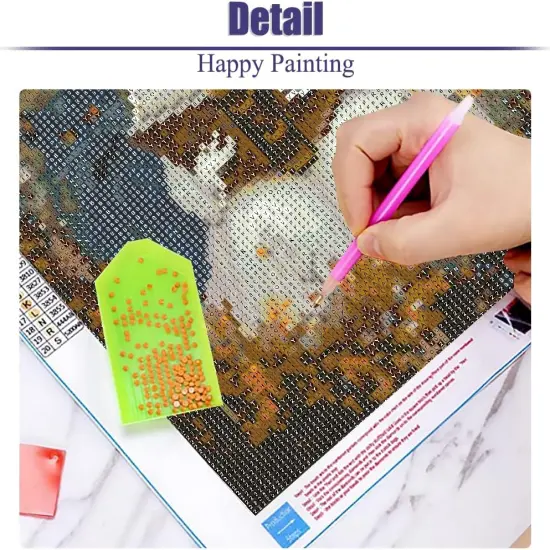 6 Packs Halloween 5D Diamond Art Painting Kits for Adults,12x16in {5}