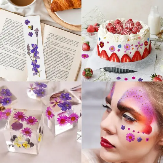 Dried Pressed Flowers Leaves kit for Resin Molds {4}