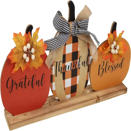 Fall Decorations for Home, Rustic Fall Tabletop Counter Decor {1}