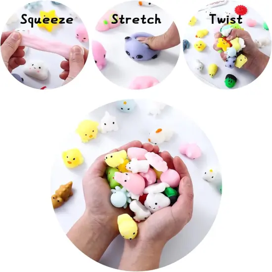110 Pcs Mochi Squishy Toys {2}