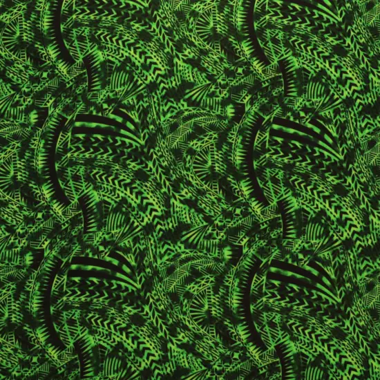 1 Yard Traditional Polynesian Tattoo Design Rayon Poplin Fabric 36" L x 45" W Fuchsia {2}