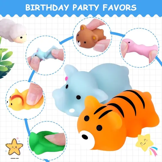 30 Pcs Squishies Mochi Toys {3}