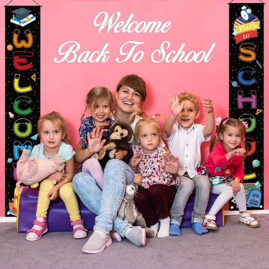 Welcome Back To School Door Banner {1}