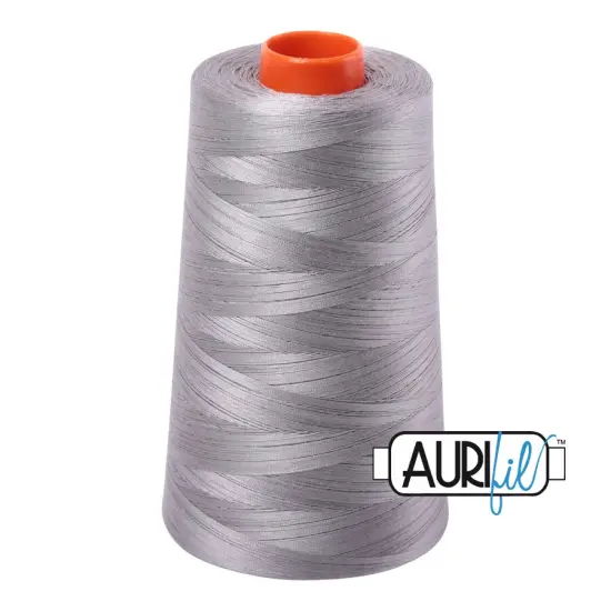 Stainless Steel (2620) | 50wt Cone (5900M / 6452Y) | Aurifil Thread {1}