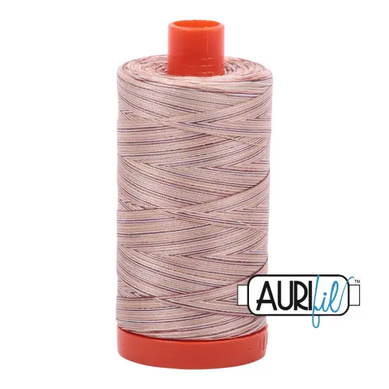 Biscotti - Variegated (4666) | 50wt Large Spool (1300M / 1422Y) | Aurifil Thread {1}