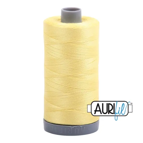 Lemon (2115) | 28wt Large Spool (750M / 820Y) | Aurifil Thread {1}