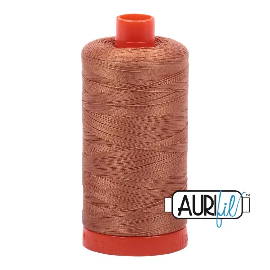 Light Chestnut (2330) | 50wt Large Spool (1300M / 1422Y) | Aurifil Thread {1}