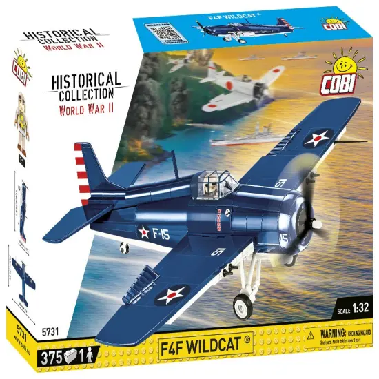 COBI Historical Collection World War II F4F WILDCAT Plane {1}
