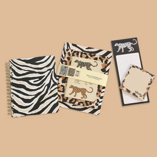 Savanna Stitched Notebook Set, Softcover Journal, Class Notebooks {6}