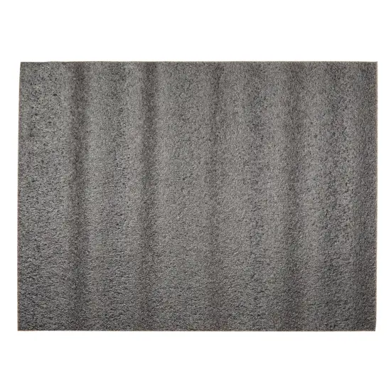 2-Pack Packing Foam Sheets - 16x12x0.5 Customizable Polyethylene Insert Pads for Tool Case Cushioning, Crafts Black {7}