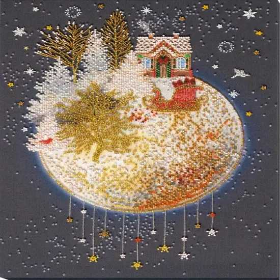 Bead Embroidery Kit - Christmas tale AB-829 {1}