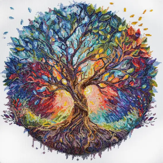 Cross-stitch kit - The Center of the Universe {1}