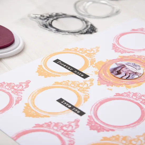 Sizzix Layered Clear Stamps By 49 & Market-3/Pkg {6}