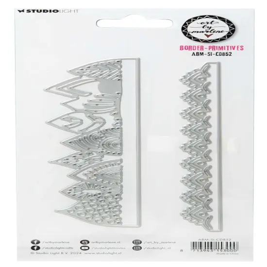 Art By Marlene Signature Collection Cutting Dies-NR. 852, Border Primitives {3}