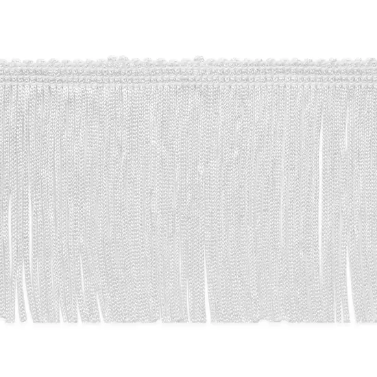 5 Yards of 3" Chainette Fringe Trim | 5 yard cut Ivory {2}