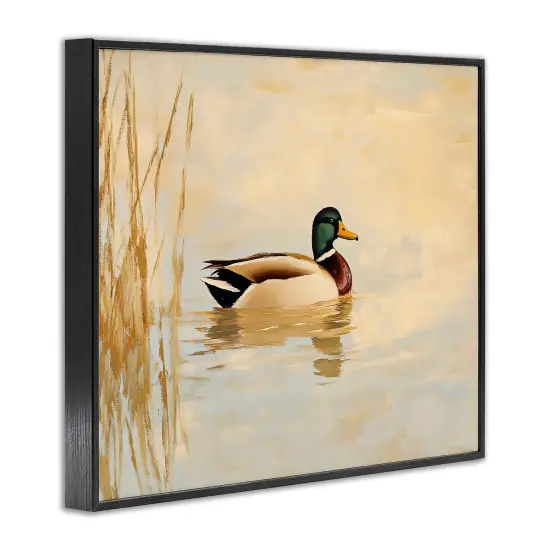 Stupell Industries Green Headed Duck Framed Giclee By Franklyn Gregory {9}