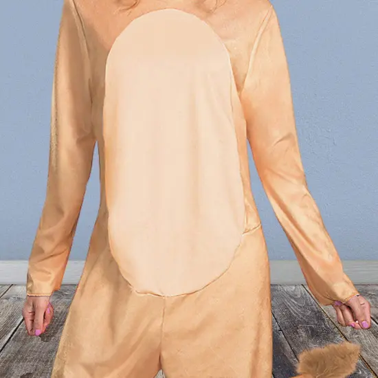 Adults Nala Jumpsuit Costume with Headpiece, Disney&rsquo;s The Lion King S/M Adult Small/Medium fits sizes 38&ndash;40 {3}