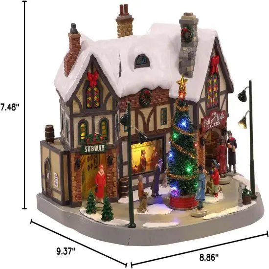 Lemax Caddington Village: The Bell & Thistle Tavern {2}