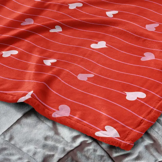 Valentine&rsquo;s Day Silk Touch Throw Blanket {10}
