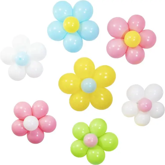 6 Kits/Case Bulk Flower Power Balloon Wall Decoration Kit {1}