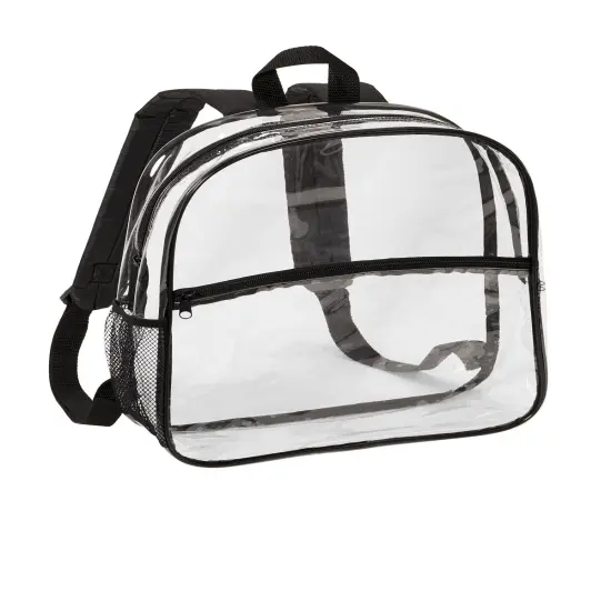 Port Authority&reg; Clear Backpack Clear/Black {1}