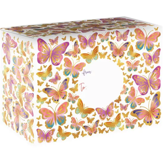 Pack/6: Beautiful Butterflies Theme Mailing Box - 12 x 6 x 9" {1}