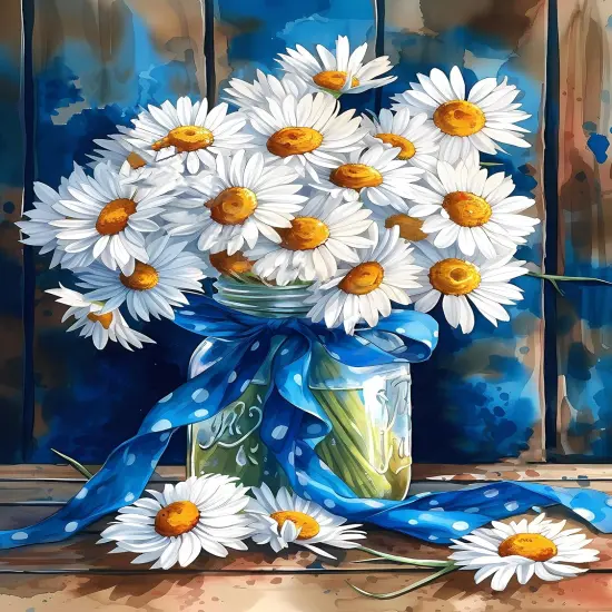 Flowers Diamond Art Kits for Adults {1}