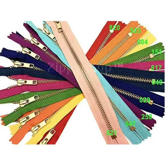 Zipper &ndash; 4MM European Open Bottom 18" to 20" {5}
