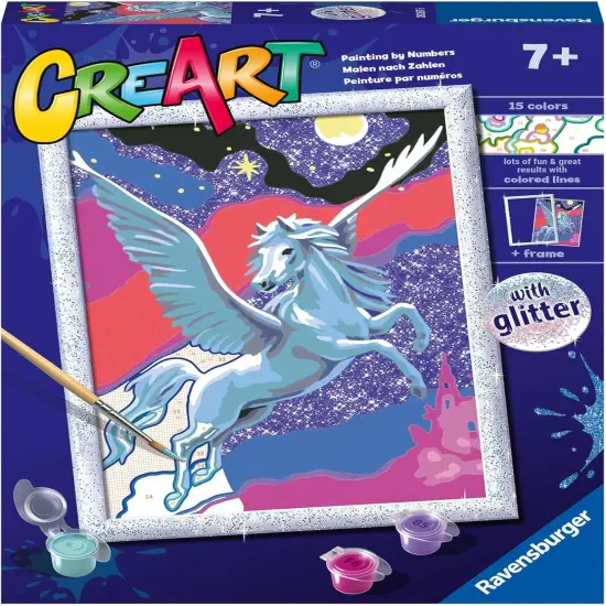 Powerful Pegasus Paint by Numbers Kit for Kids - 20267 - Painting Arts and Crafts for Ages 7 and Up {2}