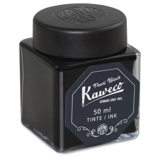 Kaweco Fountain Pen Ink - Pearl Black, 50 ml, Bottle {1}