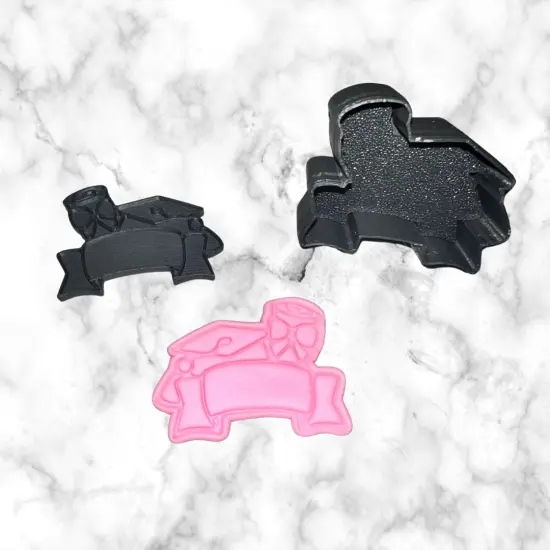 Graduation Cap N Diploma Cake Pop Mold {3}