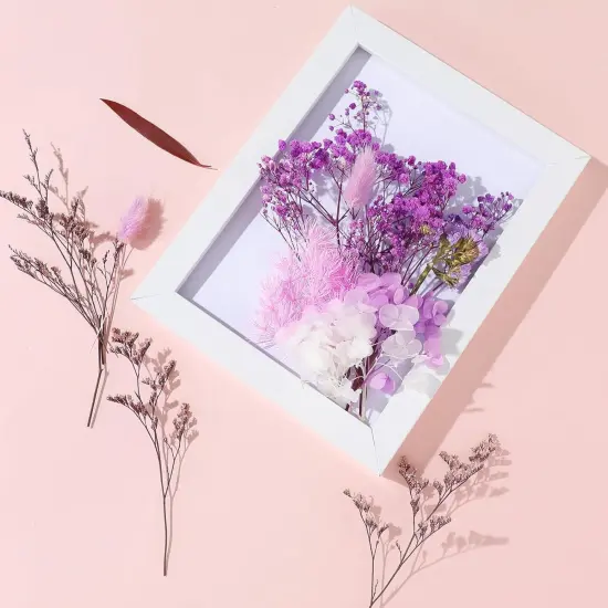 Real Dried Flowers, Natural Dry Flowers Mixed Natural Pressed Flowers Flores Secas Dried Florals for Crafts,Resin,Candle Making {3}