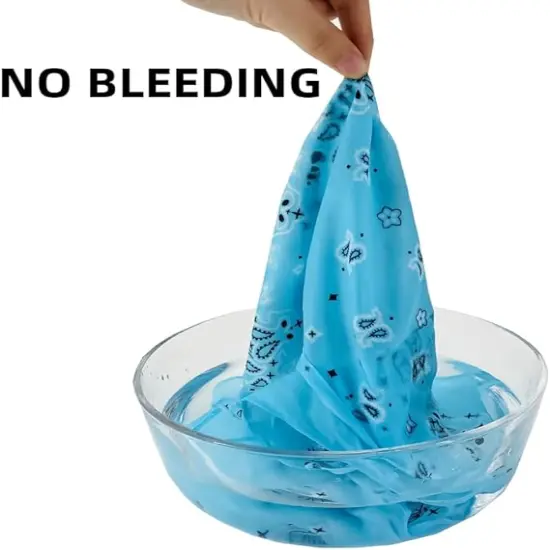 Unisex Bandanas Single Pack Super Soft Cotton 22 inch Cowboy Large Handkerchief with Nice Package {4}