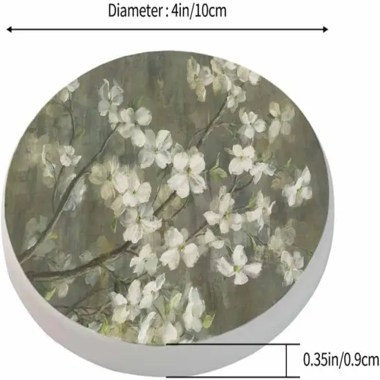 Flowering Dogwood Coaster {2}