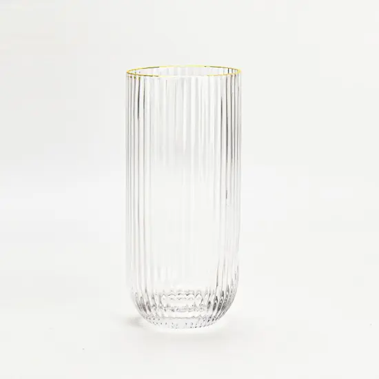 Rounded Base Glasses 6pk Blue {3}