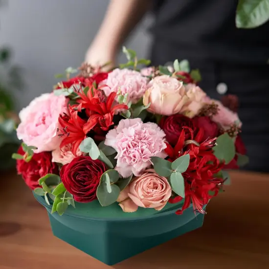 16 Sets Flower Foam Blocks with Bowl Kit Square Floral {4}