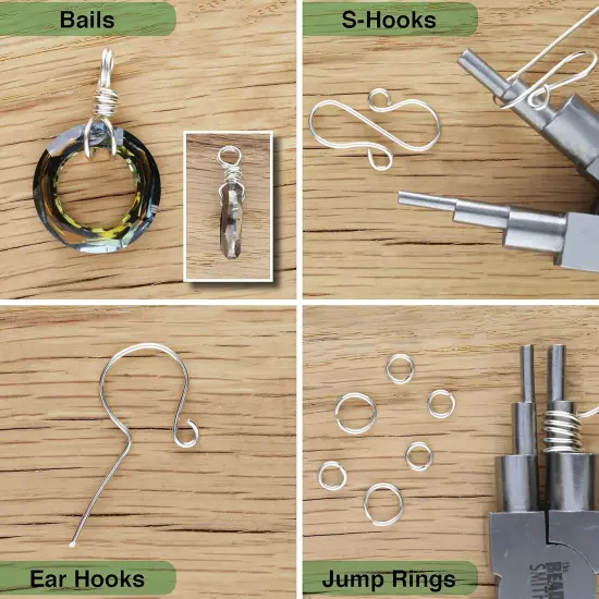 The Beadsmith Wire Looping Pliers &ndash;Loops & Jump Rings, , Polished Steel Head & Cushioned Comfort Handle {7}