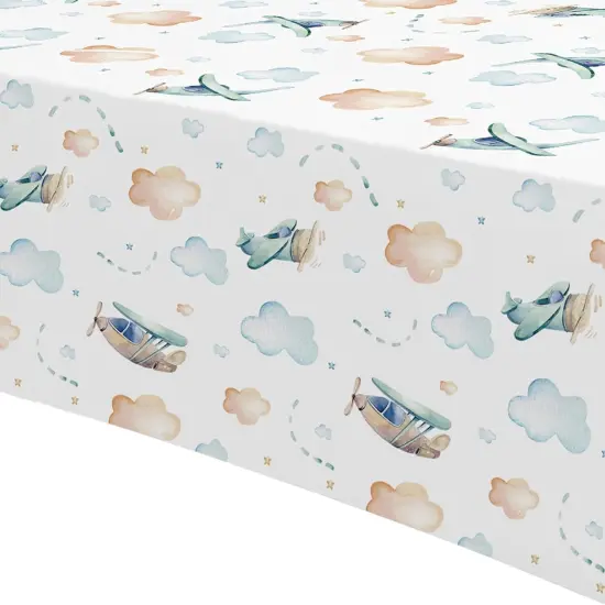 Airplane Party Decorations Tablecloth {4}