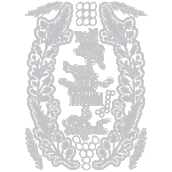 Sizzix Thinlits Die Set 12/Pkg By Jen Long-Merry & Bright #2 {7}