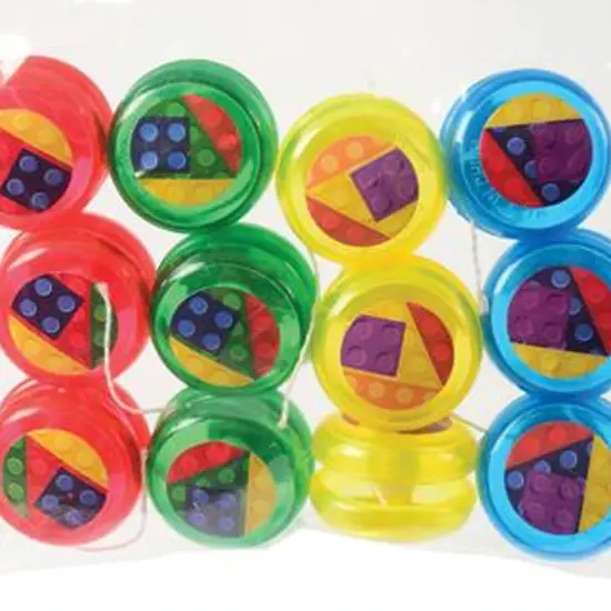 Block Mania Mini Yo Yos Include 12 Units {4}