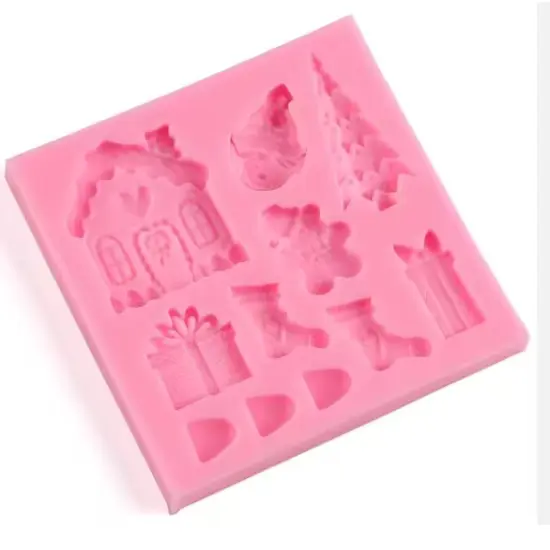 Christmas essential silicone Mold {5}