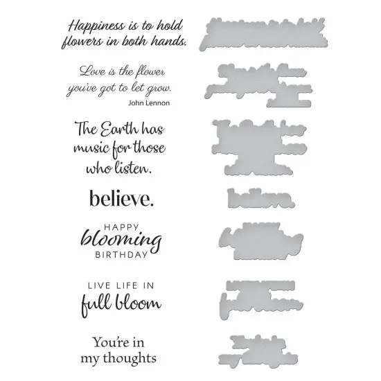 Spellbinders Press Plate & Die Set By Susan Tierney-Cockburn-Nature's Botanical Garden {3}