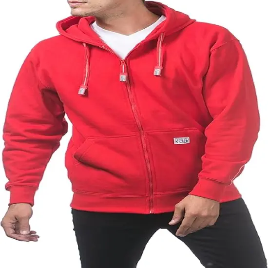 Men's Heavyweight Full Zip Fleece Hoodie | RADYAN&reg; GREEN CAMO {4}