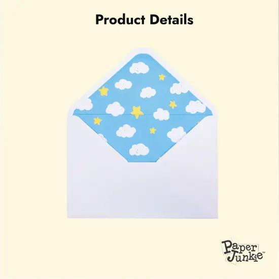 48 Pack Rainbow Cards with Envelopes for Thank You, Baby Shower, Birthday, Kids Stationary, Girls (Pastel, 4x6 In) Multicolor {4}