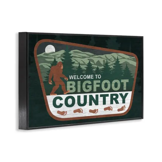 Stupell Industries Welcome Rustic Mythical Creature Framed Giclee Wall Art Design by Lauren Rader {3}