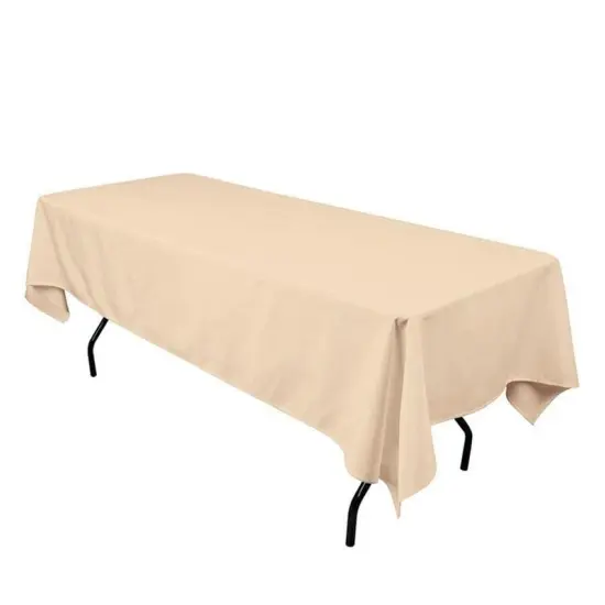 60" x 108" Banquet Polyester Tablecloth {4}