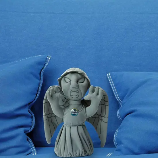 Doctor Who 9" Weeping Angel Plush With Sound - Talking Soft Toy {7}