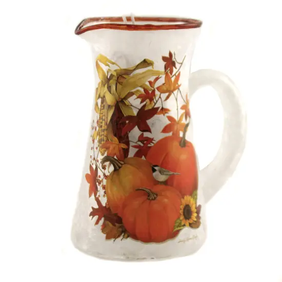 Stony Creek 6.75 In Share The Blessings Lit Pitcher Thanksgiving Lighted Glass Accent , Thanksgiving Decor Pre-Lit Autumn GATHER {5}
